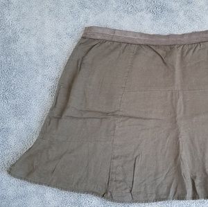 American Eagle Outfitters Black Flare Skirt